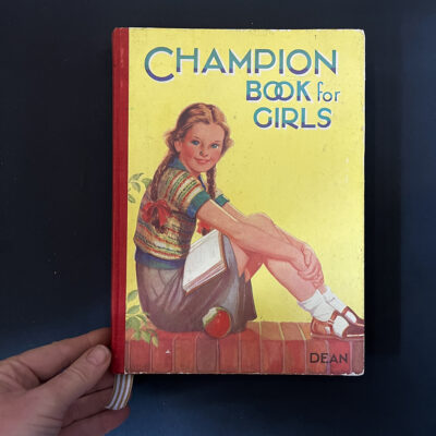 BOOK FOR GIRLS 1950