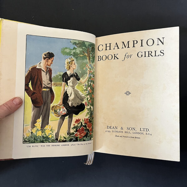 BOOK FOR GIRLS 1950 - Image 4